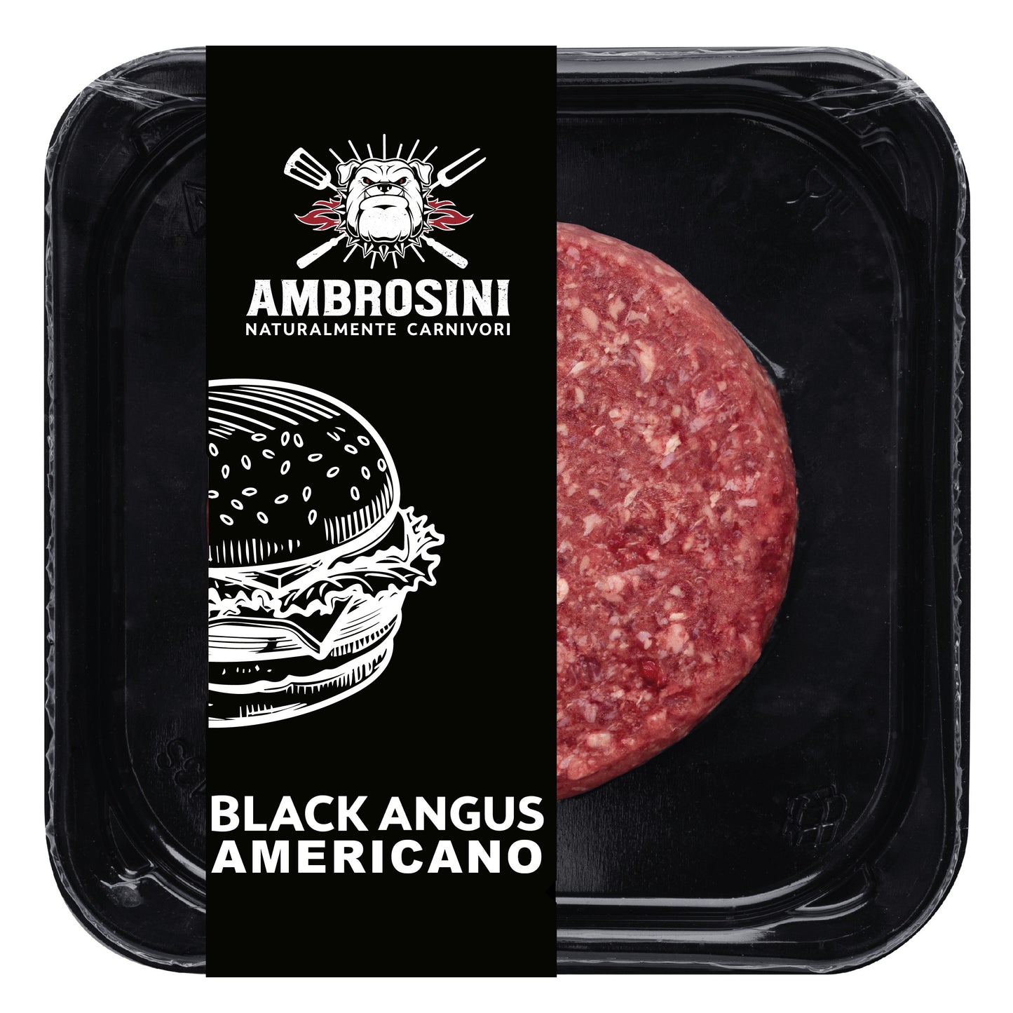hamburger di black angus americano